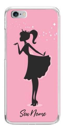 Capinha Compatível iPhone Samsung LG Moto Xiaomi Princesa