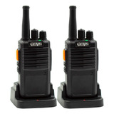 Par Rádio Comunicador Profissional Ht 16 Canais Haiz Hz-m77 Cor Preto