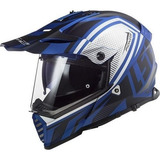 Casco Ls2 Pioneer Evo Master Azul Rider One