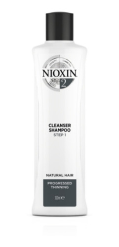 Nioxin Cleanser 2 300ml- Shampoo Para Crecimiento De Cabello