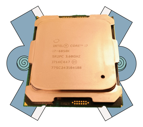 Intel Core I7 6850k X99 6ta Lga2011 Mejor Que I7 6800k