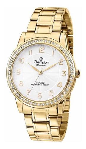 Relógio Champion Dourado Feminino Passion