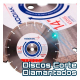 Disco Diamantado Segmentado 14 Pulgadas Kodiak K5355s Color Griseado