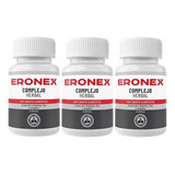 3 Pack Eronex Complejo Herbal Salud 20caps Sfn 3 Pack Sabor Sin Sabor