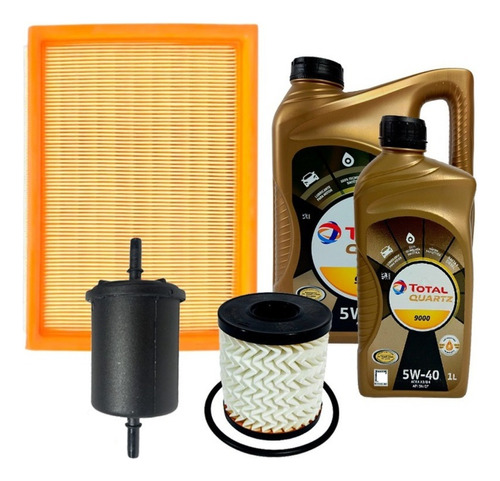 Kit 3 Filtros + Aceite 9000 5 Lts Citroen C4 Lounge 2.0 N