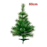 Árvore Natal Pinheiro Verde Linha Luxo 60cm 35 Galhos