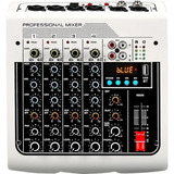 Ross Mx400 Mixer 4 Canales Con Bluetooth + Reproductor Usb