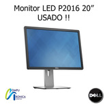 Monitor Dell Led 20  Wide Usado!!