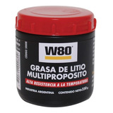 Grasa De Litio 250 Gr Multipropósito Resiste Temperatura W80