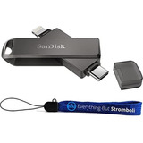 Sandisk 256 Gb Ixpand Flash Drive Luxe Para iPhone, iPad, Di