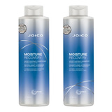 Joico Kit Shampoo + Cond Litro Moist. Recov Azul Original Nf