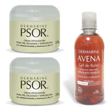 Psoriasis - 2 Cremas X 250gr + 1 Gel Avena X 250cc - Psor Dermabine®