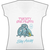 Blusa Twenty One Pilots Rock Metal Dama Camiseta Bca Urbanoz