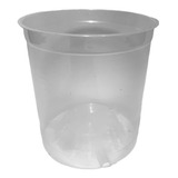 50 Vasos  10cm Para Muda De Orquidea Transparente Atacado