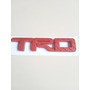 Emblema Toyota Trd Rojo Tacoma Sr5 Fj Hilux Meru  Toyota Tacoma