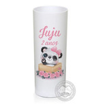 20 Copo Long Drink Personalizado Panda Rosa