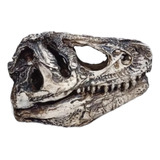 Figura Resina Acuario Craneo T-rex Mediano 15x10cm