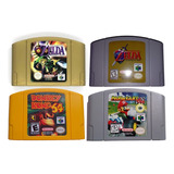  Zelda Ocarina + Zelda Majoras + Mario Kart + Donkey64 R-pr0