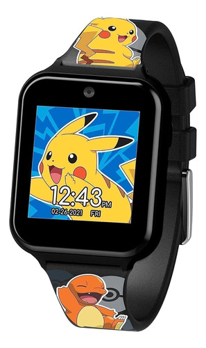 Reloj Tactil Inteligente Pokemon Pikachu 