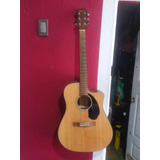 Guitarra Fender Cd-60sce Mar Electroacústica Con Afinador