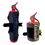 Combo Matafuego 1 Kg Para Auto + Funda Con Abrojo Eversafe Apto Vtv