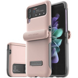 Funda Vrs Design Para Samsung Galaxy Z Flip 3 Rosa