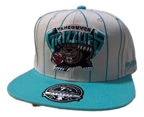 Gorra Fitted Cerrada Mitchell & Ness Vancouver Grizzlies Hwc