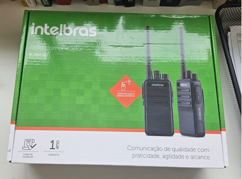 Rádio Comunicador Intelbras Rc 3002 - 4 Aparelhos Pouco Uso