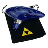 Ocarina Zelda 12 Agujeros, Alto C Con Funda.