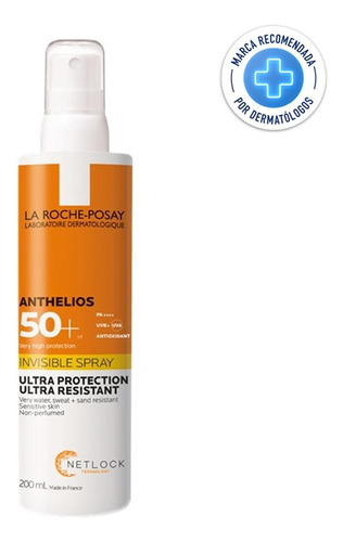 Protector Solar Spray La Roche-posay Anthelios Fps 50+ 200ml
