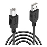 Cable Usb Impresora Scanner 3 Metros Mallado P/ Hp Epson 