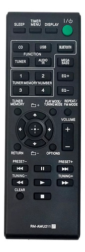 Control Remoto Rm-amu211 Para Sony Hcd-ecl99bt Mhc-ecl99bt 