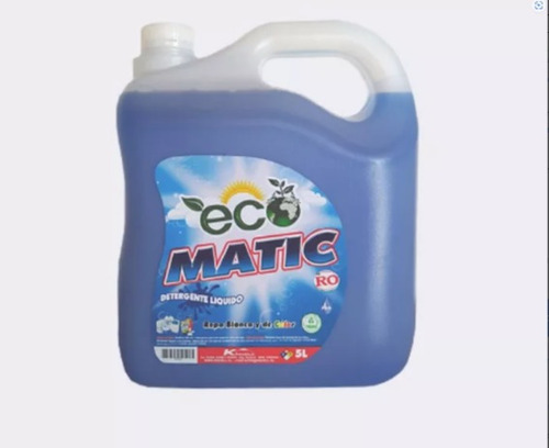 Detergente Liquido Ro 5lt. Eco Matic. Ofertas Claras