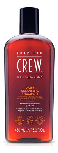 Champú Para Hombres De American Crew, Limpiador Diario