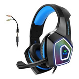 Auricular De Juego Con Micrófono, Auriculares Estéreo 