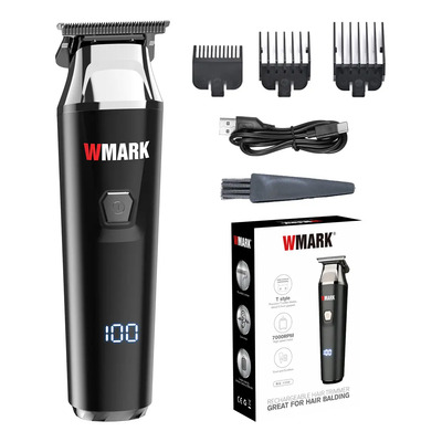 WMARK Cortadora De Cabello Pelo Profesional, Hair Trimmer 7000RPM Cortapelos Y Recortadora Para Hombre Con 3 Peines Guía,Kit De Recortadora De Pelo Recargable Para Uso Doméstico WMARK 1209 | MercadoLibre