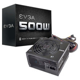 Fuente De Poder Pc 500w Gamer Evga 80 Plus White 100-w1-0500