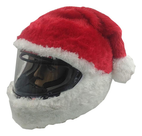 Fundas Para Cascos De Moto Navideñas De Santa Claus Y Reno