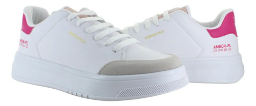 American Polo Tenis Sneakers Casual Sport Skate Mujer 93196