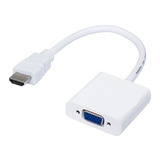 Cable Convertidor Hdmi - Vga + Audio Brobotix 110964b Blanco