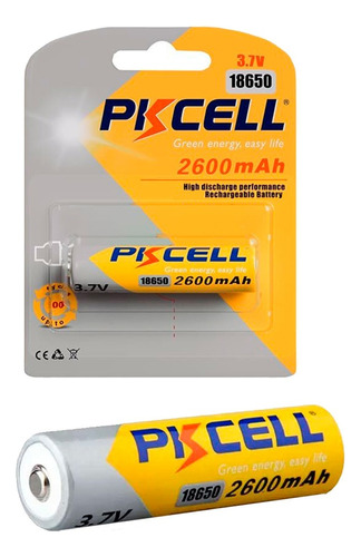 Pila 18650 Recargable 2600mah Original Lampara Bocina Y Más