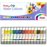 Pinturas Acuarelas Profesionales 15 Colores Pentel