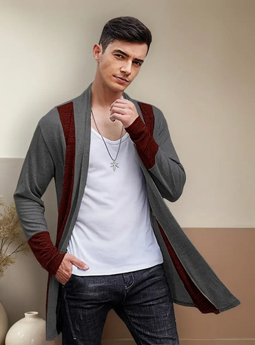 Saco Sueter Blazer Gabardina Casual Ligero Para Hombre 3011