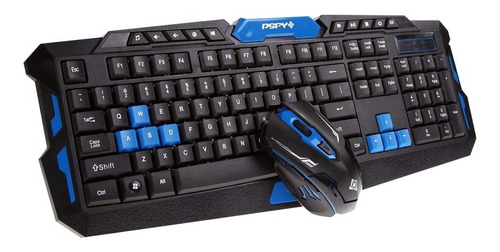 Combo Teclado Mouse Gamer Inalámbrico Hk8100