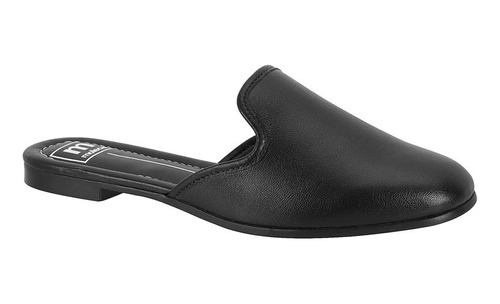 Zuecos Moleca Slippers Mujer Confort 5722.112 Negro Natshoes