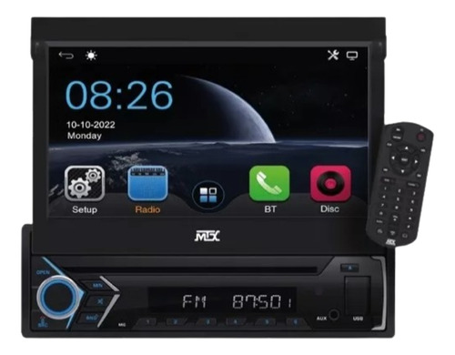 Autoestereo Motorizado Mtx Audio Mtx-thd7ml Mirrorlink Bt