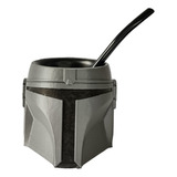 Mate Casco Mandalorian 3d