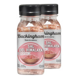 Sal Del Himalaya Gruesa Buckingham 215g Rosada Comestible X2