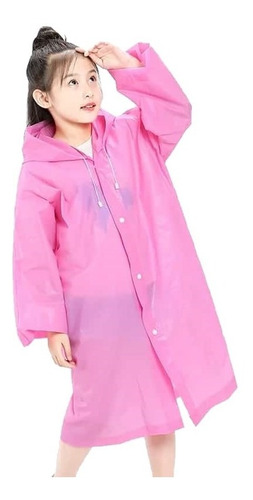 Poncho Impermeable Para Niños Capa De Lluvia Chubasquero