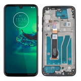 Display Lcd Tela Touch Para Moto G8 Plus Xt2019 Aro Premium